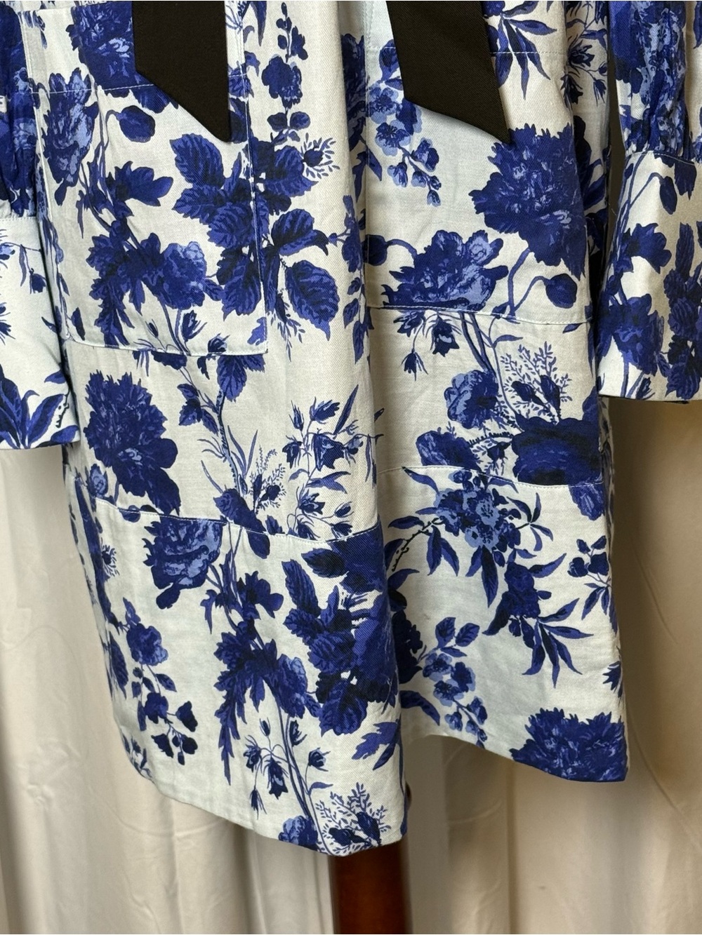 Tuckernuck Sapphire Bloom Bella Floral Bow Dress Medium NWT - Picture 8 of 16